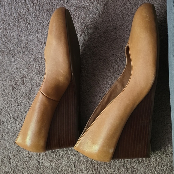 Vionic Antonia wedge pump-tan - Picture 2 of 4